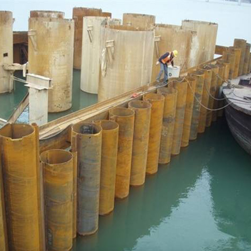 萍乡钢护筒现场安装